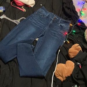 Just fab, size 28, skinny jeans, stretchy waist band